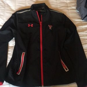 Texas tech under armour zip up jacket